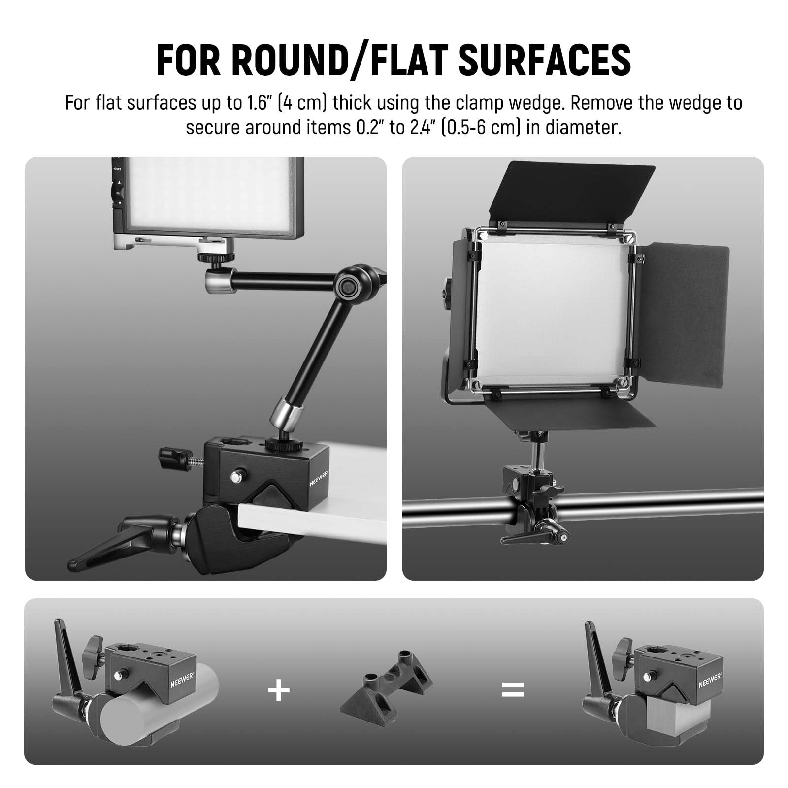 Foto 7 pulgar | Super Clamp Neewer Ua017 Carga Máxima 15 Kg - Venta Internacional