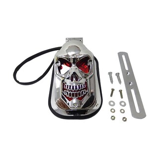 Foto 1 | Calavera Trasera Calavera Cromada 12v