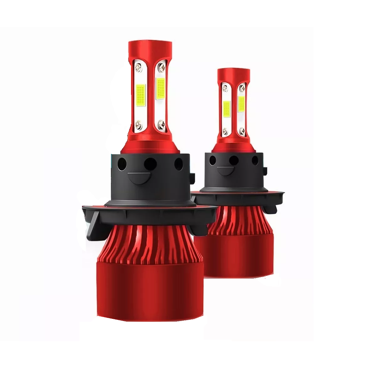 Foto 2 pulgar | Kit de Luces Led de 4 Lados Conector Luz Blanca Eo Safe Imports color Rojo