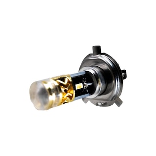 Foto 2 | Foco Led H4 Para Moto Rasen Con Luz Amarillo-blanco Y Preventiva Azul Voltaje 10-80 V