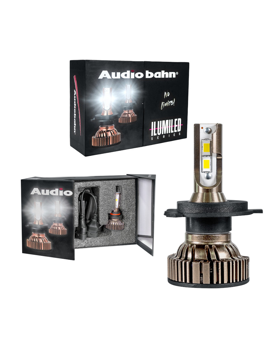 Foto 2 | Audiobahn Ilumiled  H4hl Kit De Leds Csp Alta/baja 140w Canbus