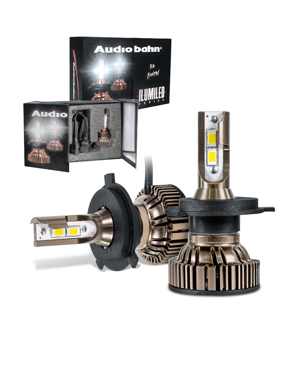 Foto 3 | Audiobahn Ilumiled  H4hl Kit De Leds Csp Alta/baja 140w Canbus