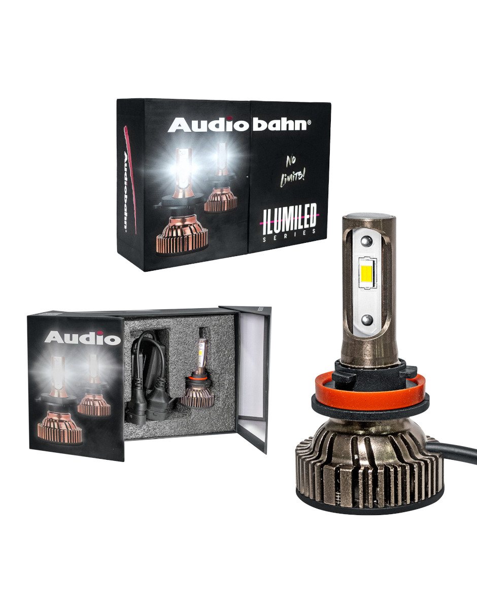 Foto 2 | Audiobahn Ilumiled H11 Kit De Leds Csp Alta/baja 140w Canbus