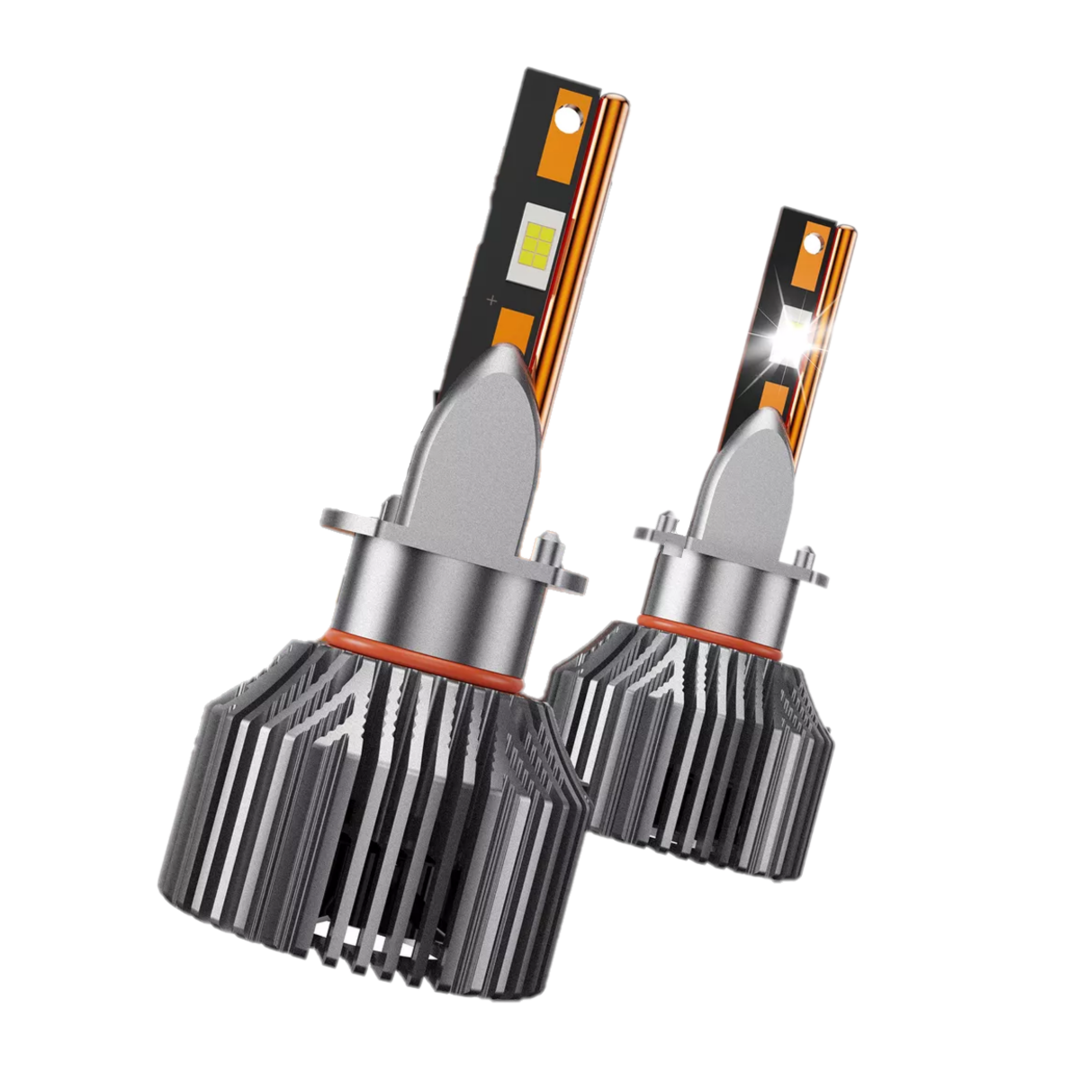 Foto 2 pulgar | Par De Focos De Luz Led  28000lm Conector:h1 Luz Blanca Eo Safe Imports Esi-17956 Plata