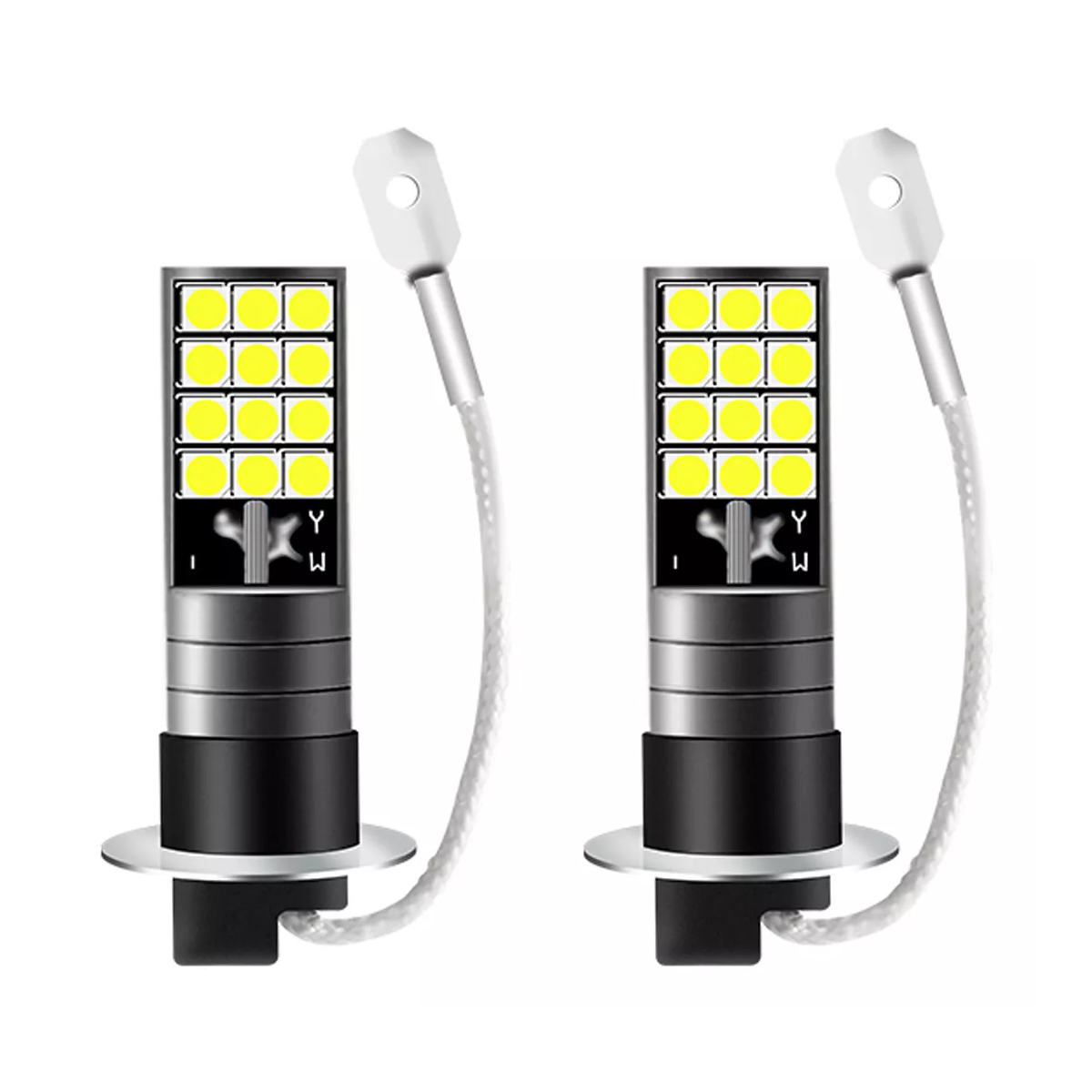Kit de Foco Led Neblinero H3 12v Eo Safe Imports Esi-17959 Negro