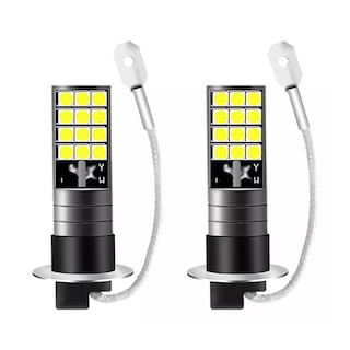 Foto 1 | Kit de Foco Led Neblinero H3 12v Eo Safe Imports Esi-17959 Negro
