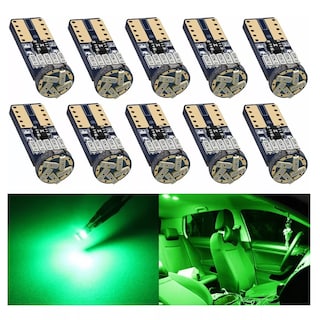 Foto 2 | 10 Focos Led Pellizco T10 W5w 194 168 2825 192 Eo Safe Imports Esi-17969 Verde