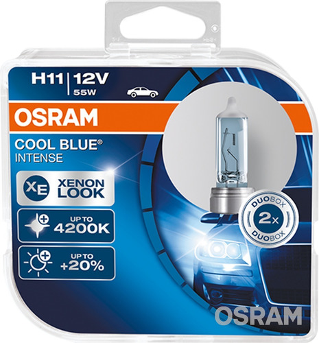 Foto 2 pulgar | Foco H11 Osram Cool blue intense