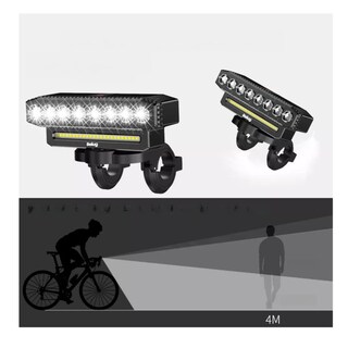 Foto 3 | Luz De Bicicleta De 5000 Lúmenes6000mah Con Luz Trasera Belug