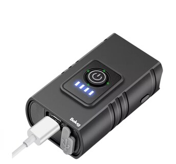 Foto 5 | Kit Luz Usb Bicicleta Recargable Delantera Y Traser Belug 6 Modos