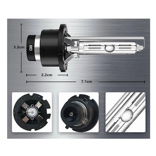 Foto 2 | Kit De Faros De Xenón 6000k 8000 Lúmenes Eo Safe Imports Esi-9087-1 Negro