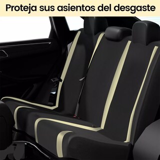 Foto 2 | Funda Cubierta Para Asientos De Coche 10 Pzas Eo Safe Imports Esi-16874 Beige