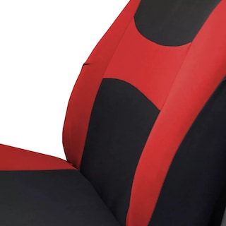 Foto 2 | Juego De Fundas Para Asientos De Auto 9 Piezas Universal Eo Safe Imports Esi-17847 Rojo
