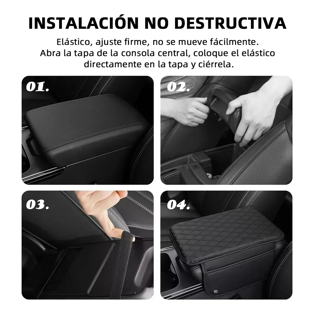 Foto 3 pulgar | Funda Cubre Descansa Brazos Eo Safe Imports Esi-19389 Negro