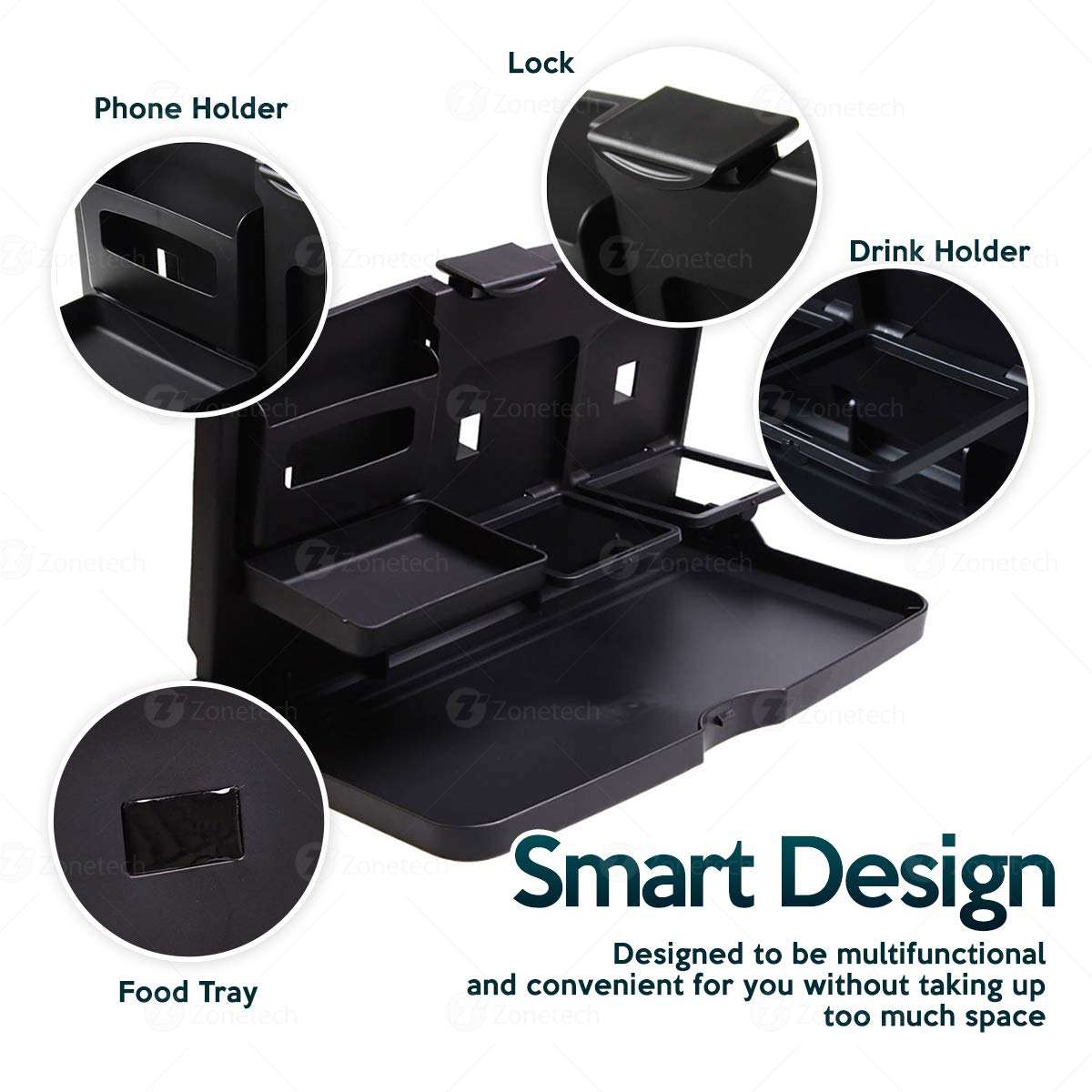 Foto 4 | Venta Internacional-asiento Trasero De Coche Plegable Portátil Multifunción