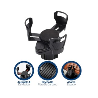 Foto 3 | Portavasos Para Coche Eo Safe Imports Esi-19986 Negro