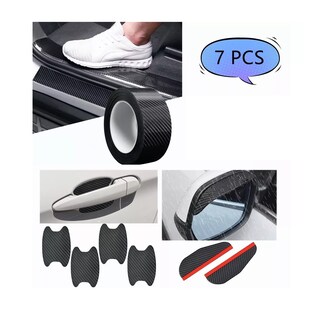 Foto 2 | Set Cinta Protector+4 Protector Manijas Exterior Eo Safe Imports Esi-10295 Negro