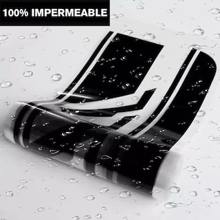 Foto 4 | Par Stickers Franjas Laterales Vinil Eo Safe Imports Esi-17197 Negro