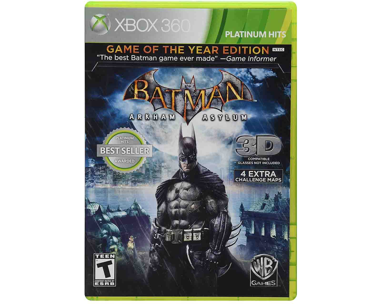 Foto 2 pulgar | Batman Arkham Asylum Game Of The Year Edition para Xbox 360