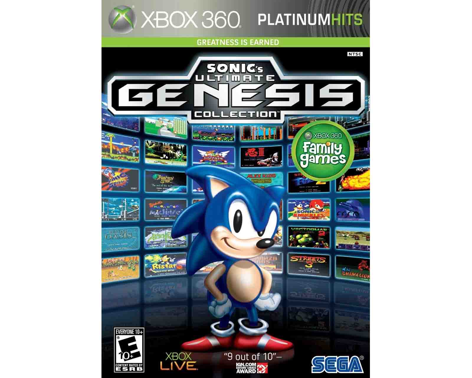 Foto 2 pulgar | Sonic's Ultimate Genesis Collection Game para Xbox 360