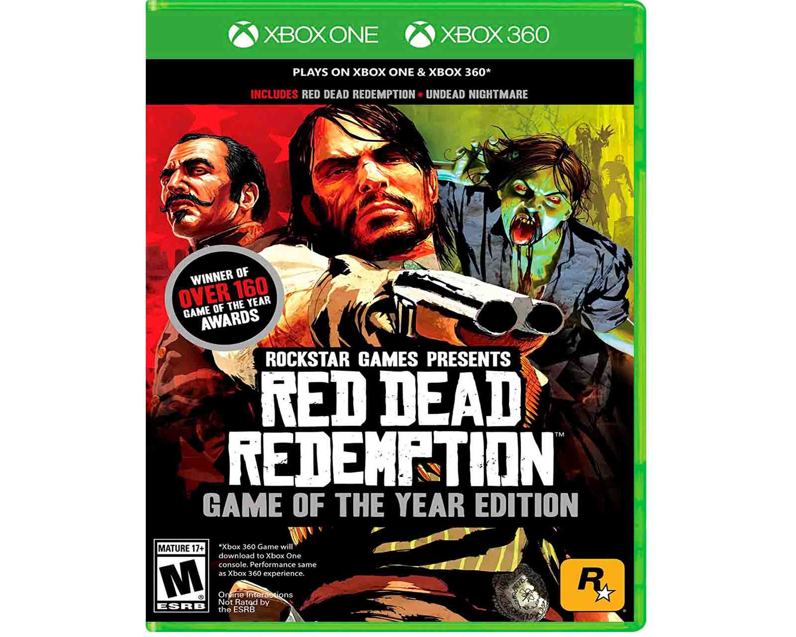 Foto 2 pulgar | Red Dead Redemption Game Of The Year Edition para Xbox 360 y Xbox One