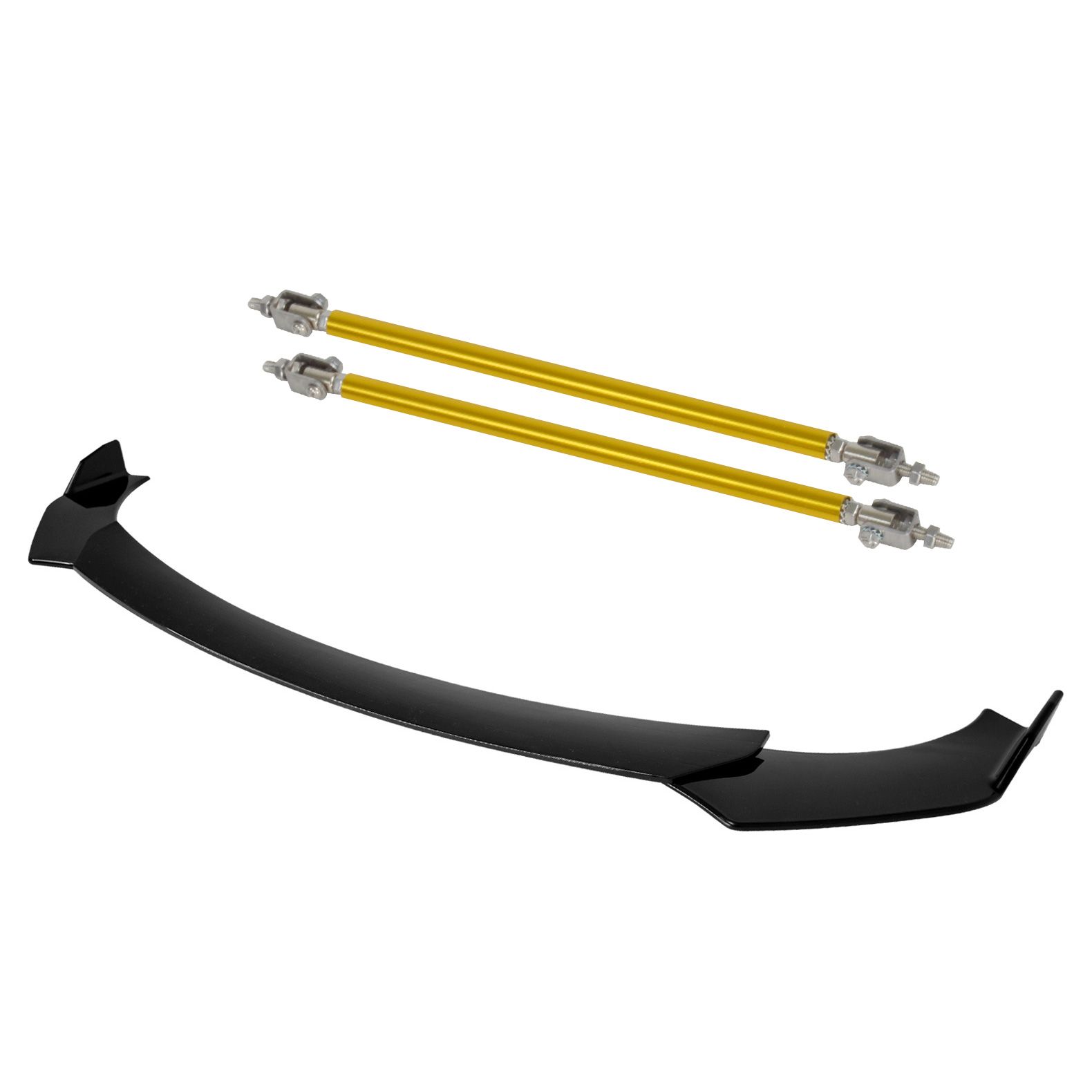 Kit Lip Splitter Universal Gutstark color Amarillo más Sujetadores Lip Struts