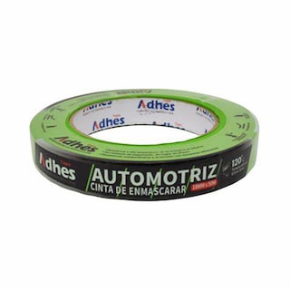 Foto 1 | Cinta De Enmascarar Verde Automotriz 18mm X 50m Caucho 3/4''