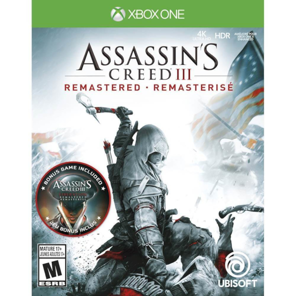 Foto 2 pulgar | Assassins Creed 3 Remastered para Xbox One