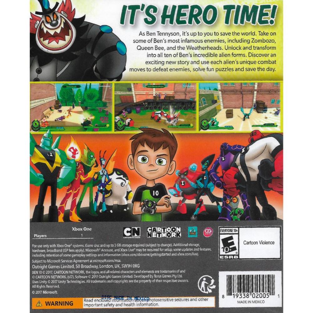 Foto 2 | Ben 10 para Xbox One