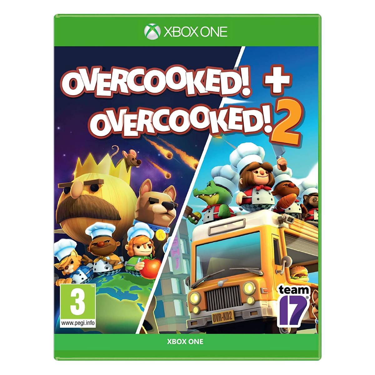 Foto 2 pulgar | Overcooked y Overcooked 2 para Xbox One