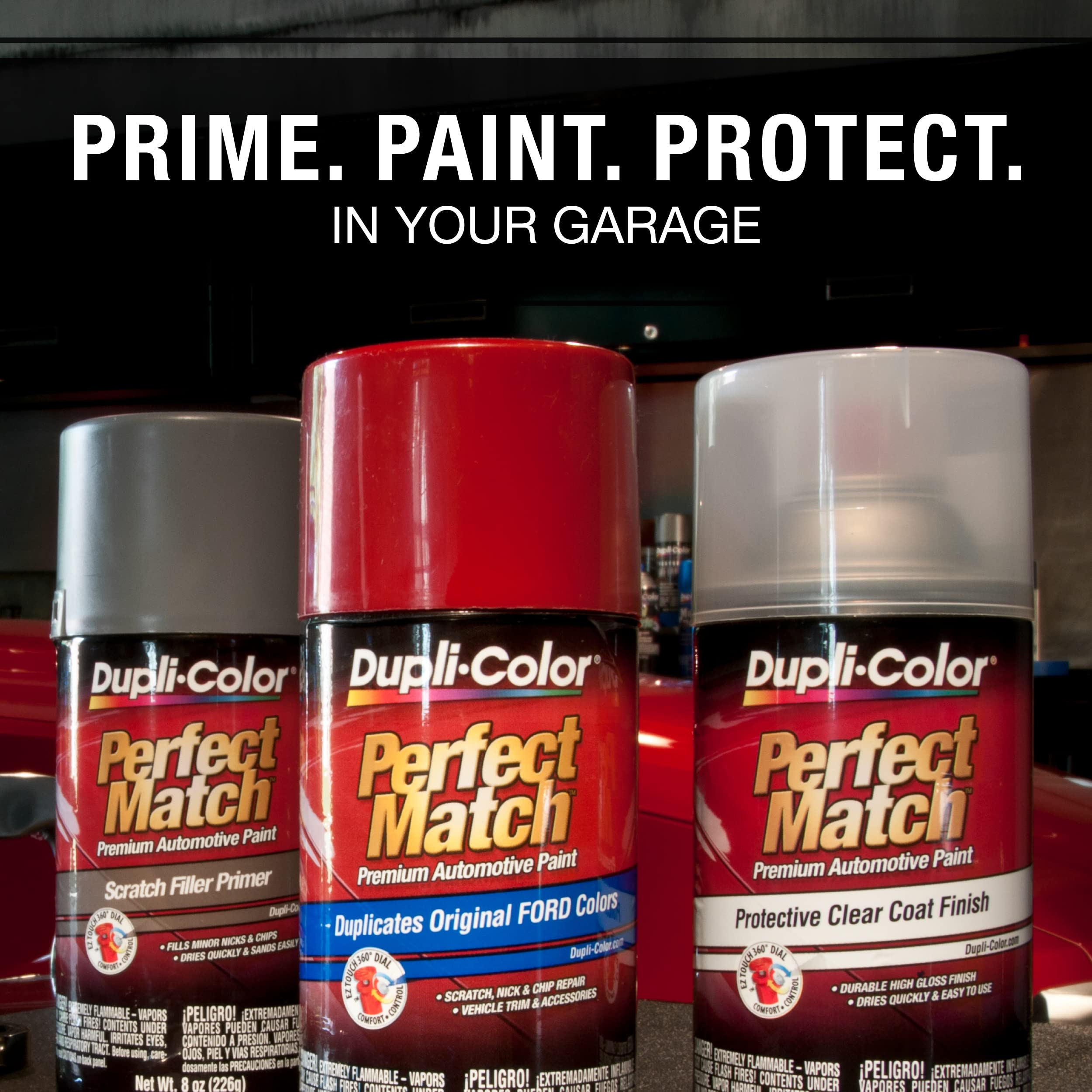 Foto 5 pulgar | Pintura en Aerosol para Automóviles Dupli-Color Perfect Match Plateada 226 g - Venta Internacional