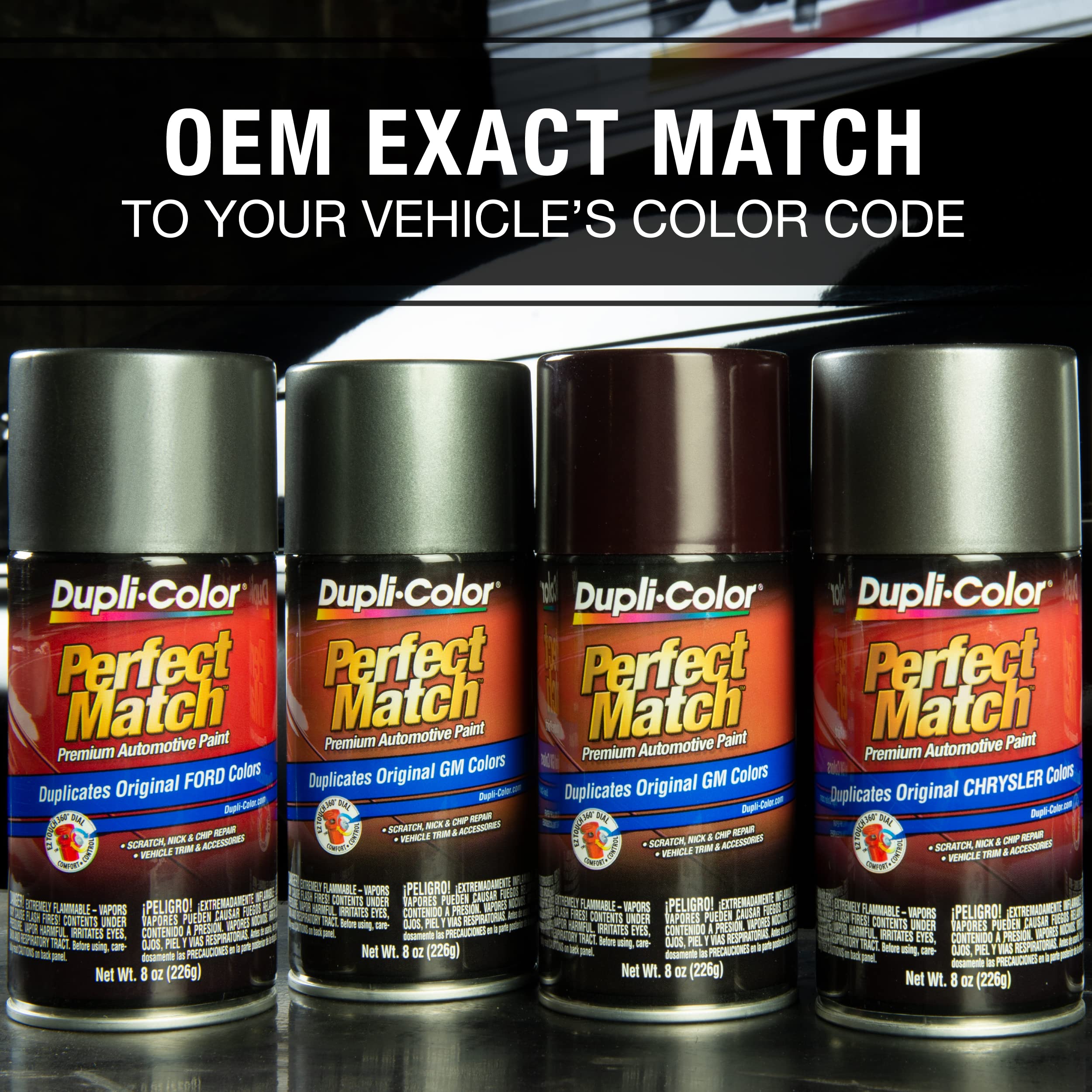 Foto 6 pulgar | Pintura en Aerosol para Automóviles Dupli-Color Perfect Match Plateada 226 g - Venta Internacional