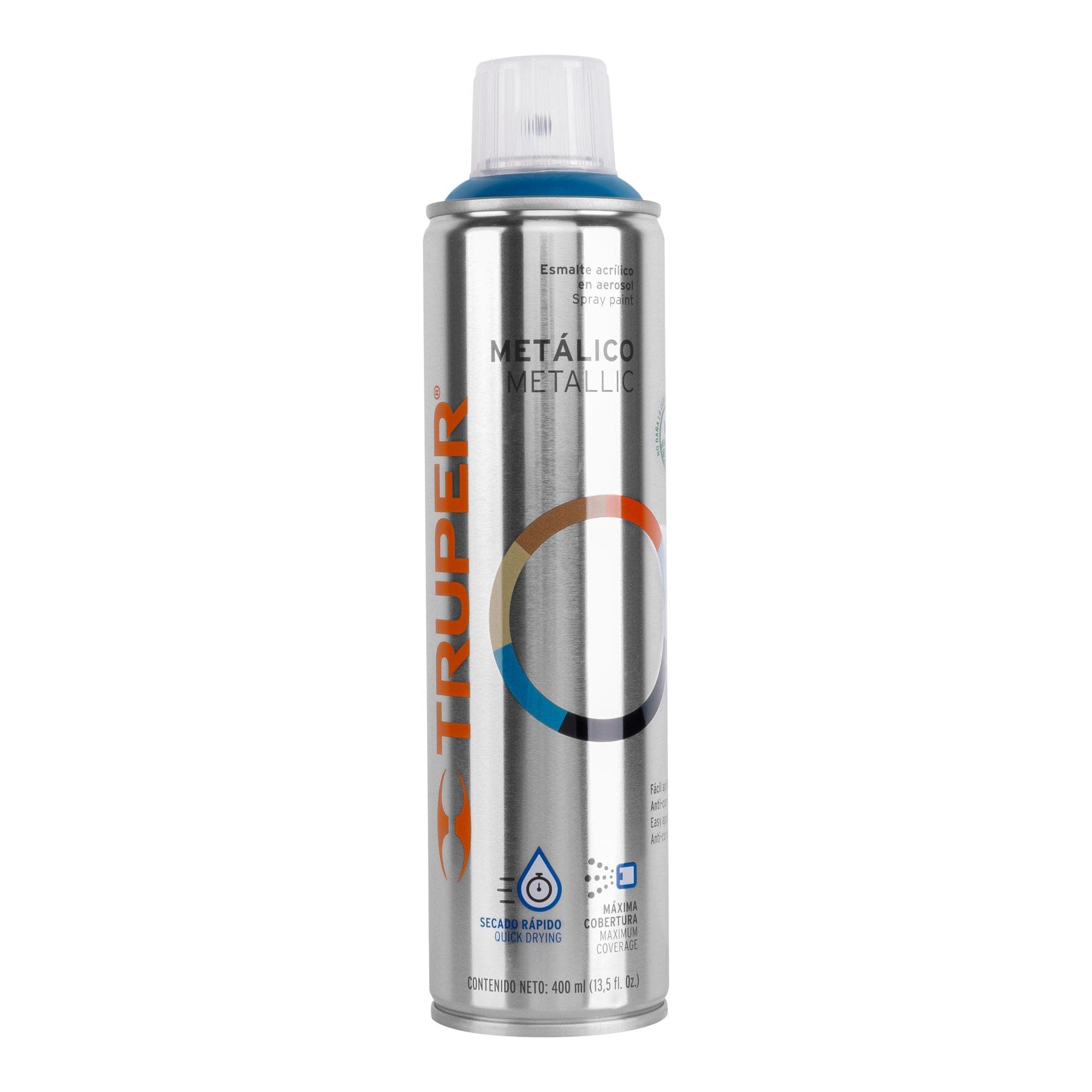 Pintura en Aerosol Metálica color Azul Truper19060 $252