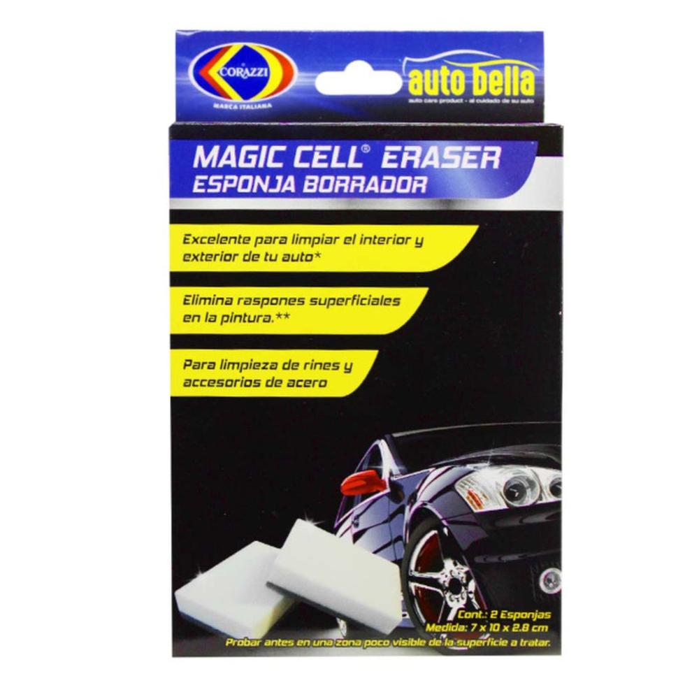 Foto 2 pulgar | Esponjas Borrador Magic Cell Corazzi para Auto 24 Paquetes