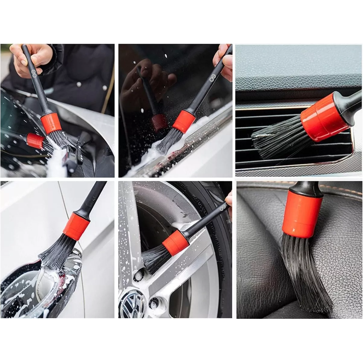 Foto 3 pulgar | Kit De Limpieza De Coche,cepillos De Limpieza Para Detalles Eo Safe Imports Esi-12154-1 Multicolor