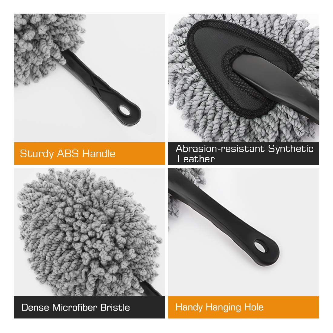 Foto 4 pulgar | Plumero MoKo Microfibra Supersuave para Carro 2 Piezas - Venta Internacional