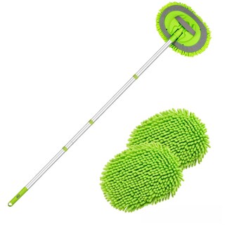 Foto 1 | Cepillo Microfibra Mopa Lavar Más Portacepillos De Repuesto Eo Safe Imports Esi-13932-1 Verde