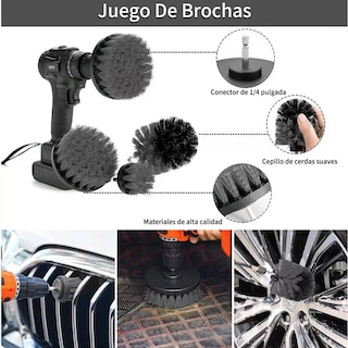 Foto 2 | Kit De Limpieza De Coche Con Cepillo Eléctrico De 23 Piezas Eo Safe Imports Esi-13921-1 Multicolor