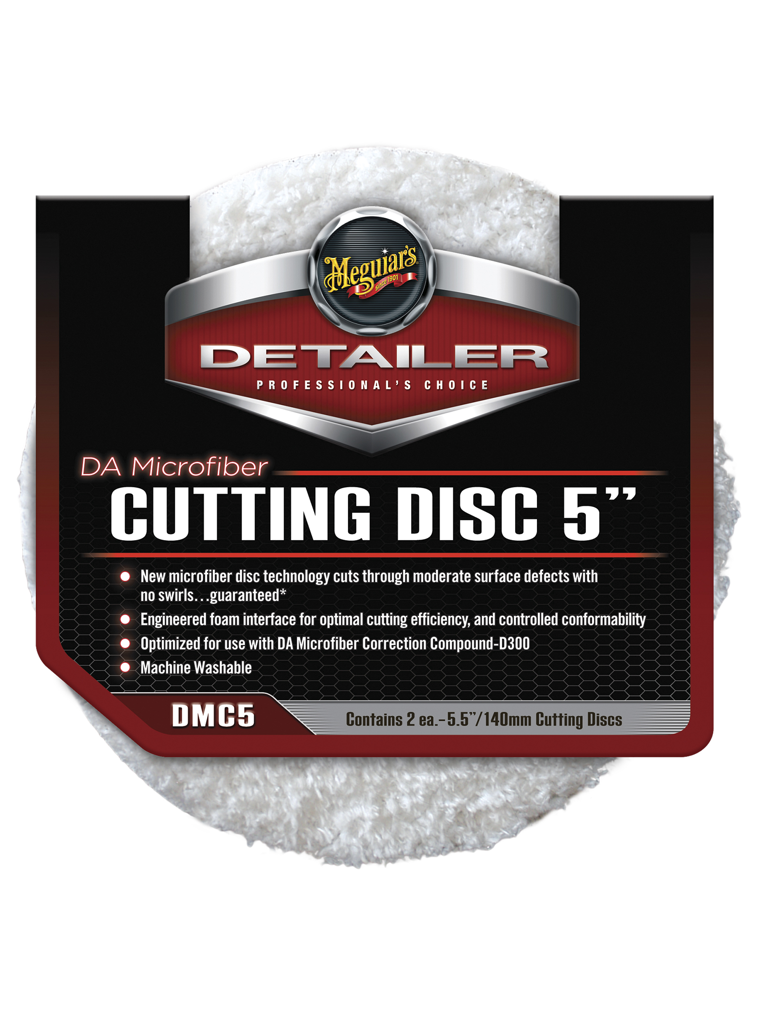 Foto 1 | Meguiar's, Disco De Corte De Microfibra Da, 5'', Dmc5