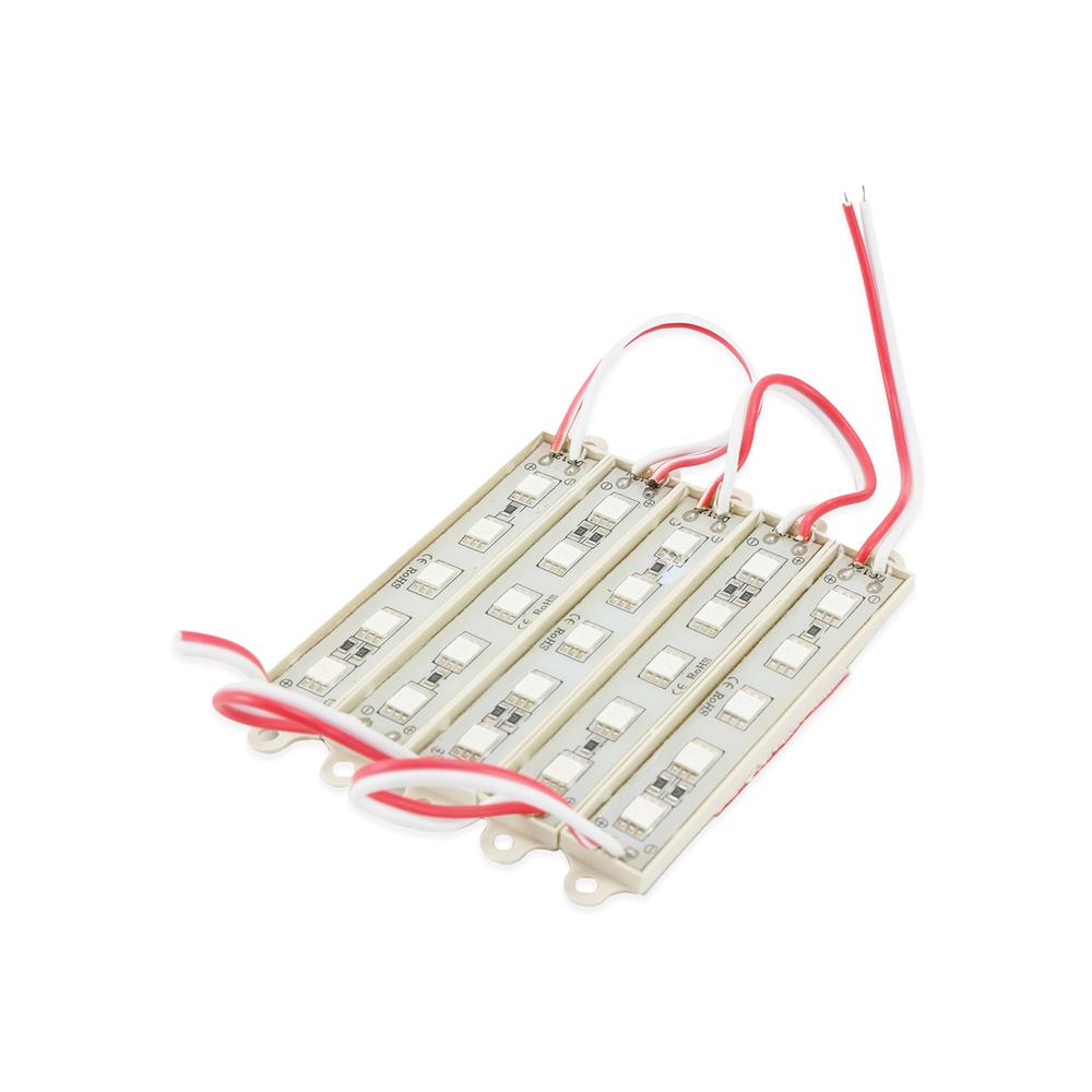 Foto 4 pulgar | Led Decorativo Roda Rojo 5050 12v