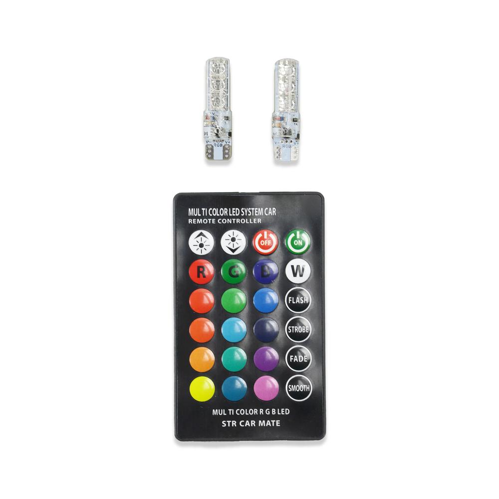 Foto 2 pulgar | LED con Control Remoto Roda Set 12V Multicolor