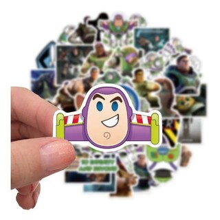 Foto 3 | Stickers Buzz Lightyear Etiquetas Autoadhesivas 50 Unidades - Venta Internacional