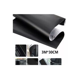 Foto 3 | Vinilo Fibra Carbono Automotriz Pegatina Eo Safe Imports Esi-9097 Negro