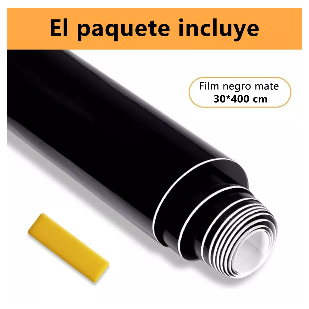 Foto 4 pulgar | Vinil Fibra Carbono Automotriz Impermeable Pegatina Eo Safe Imports Esi-13946 Negro