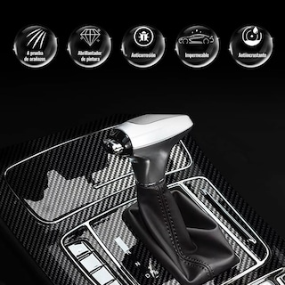 Foto 5 | Vinil Automotriz Fibra De Carbono Impermeable 7d Eo Safe Imports Esi-13945 Negro
