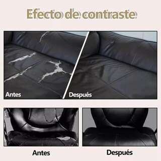 Foto 3 | Parche Autoadhesivo para Reparación de Vinilo o Cuero Eo Safe Imports Esi-16566 Negro 2 Piezas