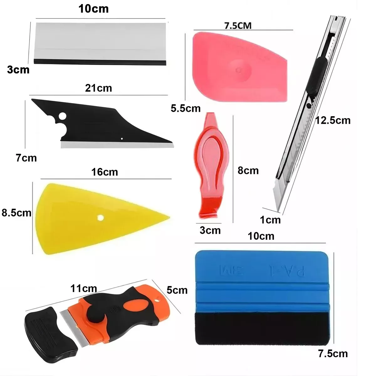 Foto 4 pulgar | Kit De Herramientas Vinil Fibra Carbono Para Coche,29pz Eo Safe Imports Esi-17156 Multicolor