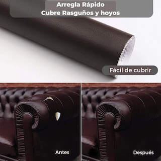 Foto 5 | Parche Autoadhesivo Para Reparación De Vinilo O Cuero Lab.g Negro