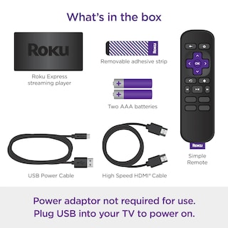 Foto 5 | Dispositivo de Streaming Roku Express Hd con Cable Hdmi - Venta Internacional