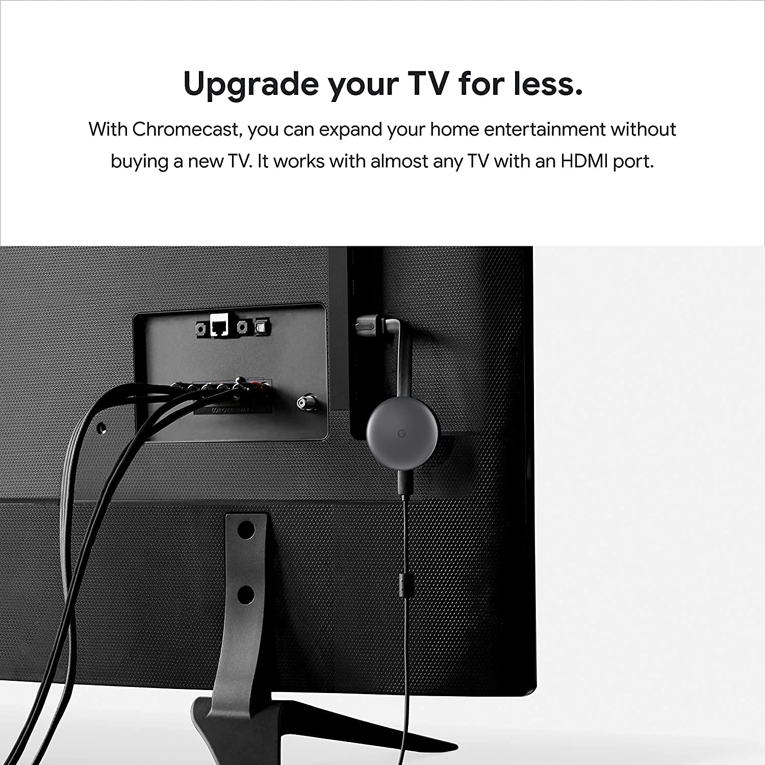 Foto 4 pulgar | Dispositivo De Streaming Google Chromecast Con Cable Hdmi-Venta Internacional